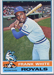 1976 Topps Baseball Cards      369     Frank White